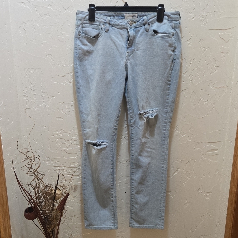 Old Navy Light Wash Boyfriend Jeans